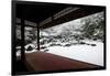 Entoku-in temple garden in winter, Kyoto, Japan, Asia-Damien Douxchamps-Framed Photographic Print
