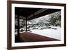 Entoku-in temple garden in winter, Kyoto, Japan, Asia-Damien Douxchamps-Framed Photographic Print