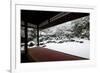 Entoku-in temple garden in winter, Kyoto, Japan, Asia-Damien Douxchamps-Framed Photographic Print