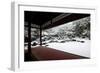 Entoku-in temple garden in winter, Kyoto, Japan, Asia-Damien Douxchamps-Framed Photographic Print