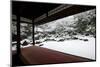 Entoku-in temple garden in winter, Kyoto, Japan, Asia-Damien Douxchamps-Mounted Photographic Print