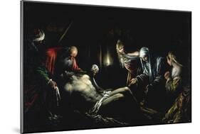 Entombment of Christ-Jacopo Bassano-Mounted Giclee Print