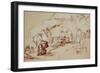 Entombment of Christ-Rembrandt van Rijn-Framed Giclee Print