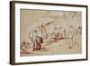 Entombment of Christ-Rembrandt van Rijn-Framed Giclee Print