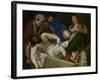 Entombment of Christ-Titian (Tiziano Vecelli)-Framed Giclee Print