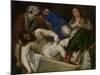 Entombment of Christ-Titian (Tiziano Vecelli)-Mounted Giclee Print