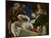 Entombment of Christ-Titian (Tiziano Vecelli)-Mounted Giclee Print