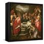 Entombment-Hendrik De Clerck-Framed Stretched Canvas