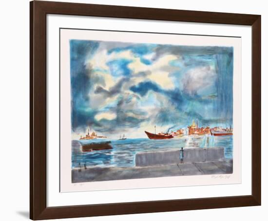 Entrace to Venice-Lloyd Lopez Goff-Framed Collectable Print
