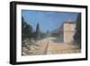Entraigues Station, Provence-Lincoln Seligman-Framed Giclee Print