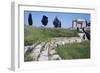 Entrance and Steps of the Augustan Age Roman Amphitheatre, Lucera, Capitanata, Puglia, Italy-null-Framed Giclee Print