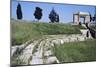 Entrance and Steps of the Augustan Age Roman Amphitheatre, Lucera, Capitanata, Puglia, Italy-null-Mounted Giclee Print