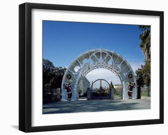 Entrance Arch to Louis Armstrong Park-Carol Highsmith-Framed Photo