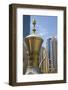 Entrance, Capital Park, Abu Dhabi, United Arab Emirates, Middle East-Frank Fell-Framed Photographic Print