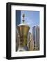 Entrance, Capital Park, Abu Dhabi, United Arab Emirates, Middle East-Frank Fell-Framed Photographic Print