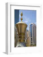 Entrance, Capital Park, Abu Dhabi, United Arab Emirates, Middle East-Frank Fell-Framed Photographic Print