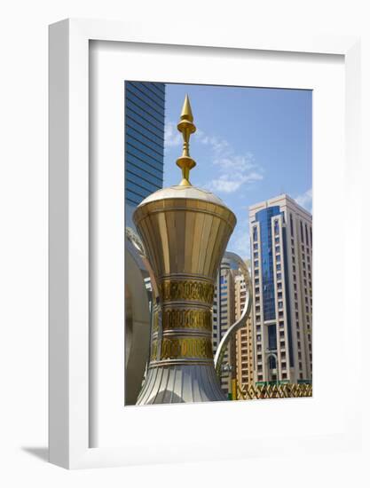 Entrance, Capital Park, Abu Dhabi, United Arab Emirates, Middle East-Frank Fell-Framed Photographic Print