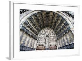 Entrance, Church of Notre-Dame-Au-Lac-Jean D'Oisy-Framed Giclee Print