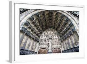 Entrance, Church of Notre-Dame-Au-Lac-Jean D'Oisy-Framed Giclee Print