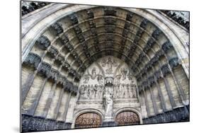 Entrance, Church of Notre-Dame-Au-Lac-Jean D'Oisy-Mounted Giclee Print