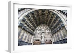 Entrance, Church of Notre-Dame-Au-Lac-Jean D'Oisy-Framed Giclee Print