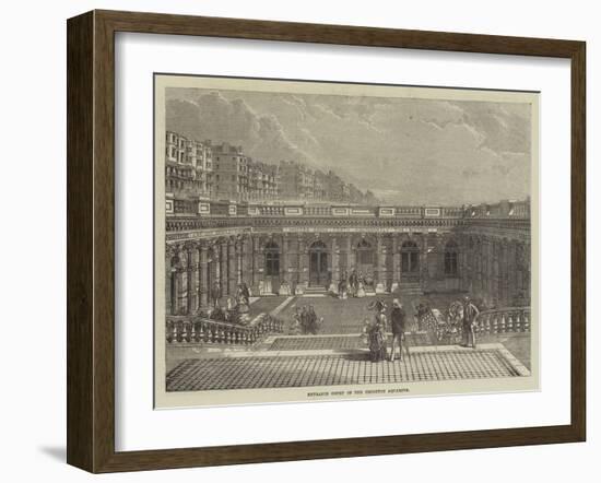 Entrance Court of the Brighton Aquarium-null-Framed Giclee Print