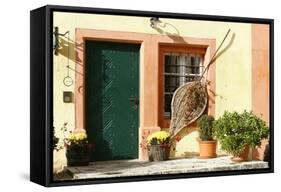 Entrance Door, Farmhouse-Fact-Framed Stretched Canvas