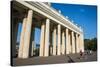 Entrance Gate at the Gorky Park, Moscow, Russia, Europe-Michael Runkel-Stretched Canvas