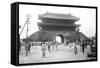 Entrance Gate in Seoul-null-Framed Stretched Canvas