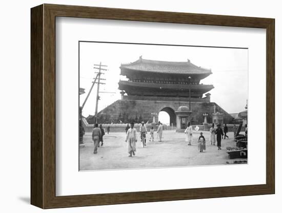 Entrance Gate in Seoul-null-Framed Photographic Print