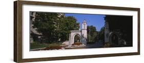 Entrance Gate of a University, Sample Gates, Indiana University, Bloomington, Indiana, USA-null-Framed Photographic Print