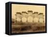 Entrance Gate of the Ming 13 Mausoleums (China)-John Thomson-Framed Stretched Canvas