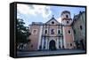 Entrance Gate of the San Augustin Church, Intramuros, Manila, Luzon, Philippines-Michael Runkel-Framed Stretched Canvas