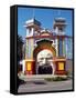 Entrance Gate to Luna Park, St Kilda, Melbourne, Victoria, Australia-David Wall-Framed Stretched Canvas