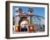 Entrance Gate to Luna Park, St Kilda, Melbourne, Victoria, Australia-David Wall-Framed Photographic Print