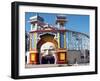 Entrance Gate to Luna Park, St Kilda, Melbourne, Victoria, Australia-David Wall-Framed Photographic Print