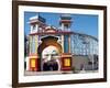 Entrance Gate to Luna Park, St Kilda, Melbourne, Victoria, Australia-David Wall-Framed Photographic Print