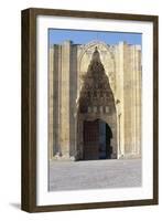 Entrance Gate to Sultanhani Caravansary-null-Framed Giclee Print