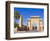 Entrance Gate to the Desert Town of Rissani, Morocco, North Africa, Africa-Michael Runkel-Framed Photographic Print