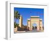 Entrance Gate to the Desert Town of Rissani, Morocco, North Africa, Africa-Michael Runkel-Framed Photographic Print