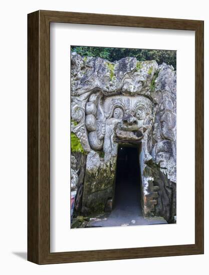 Entrance Gate to the Goa Gajah Temple Complex, Bali, Indonesia, Southeast Asia, Asia-Michael Runkel-Framed Photographic Print