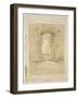 Entrance Gate to the Royal School in Meissen-Caspar David Friedrich-Framed Giclee Print