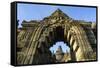 Entrance Gate to the Temple Complex of Borobodur, Java, Indonesia, Southeast Asia, Asia-Michael Runkel-Framed Stretched Canvas