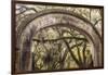 Entrance gate to Wormsloe Plantation, Savannah, Georgia.-Richard T Nowitz-Framed Photographic Print