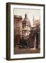 Entrance Gateway of Hertford College and the Radcliffe Library, 1903-John Fulleylove-Framed Giclee Print