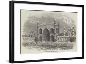 Entrance Gateway to the Taje Mahal, Near Agra-null-Framed Giclee Print