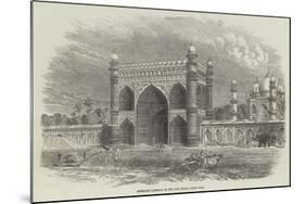 Entrance Gateway to the Taje Mahal, Near Agra-null-Mounted Giclee Print
