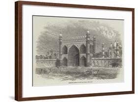 Entrance Gateway to the Taje Mahal, Near Agra-null-Framed Giclee Print