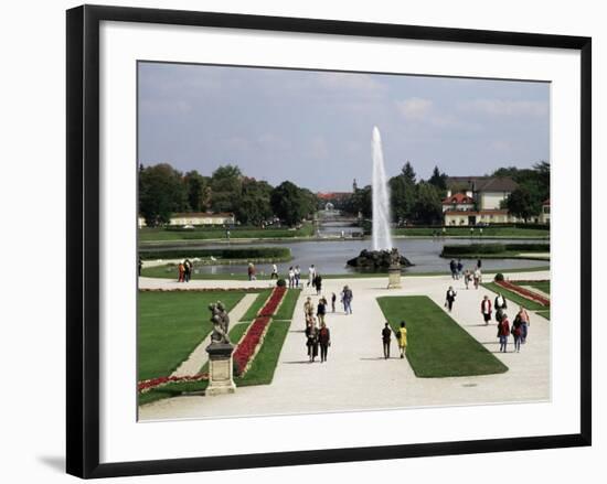 Entrance Grounds, Nymphenburg Castle, Munich, Bavaria, Germany-Ken Gillham-Framed Photographic Print
