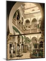 Entrance Hall, Museum of Antiquities, Algiers, Pub. C.1900-null-Mounted Giclee Print